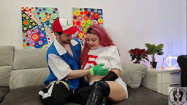 POKEMON COSPLAY ASH FUCKS TEAM ROCKET HOT CHUBBY
