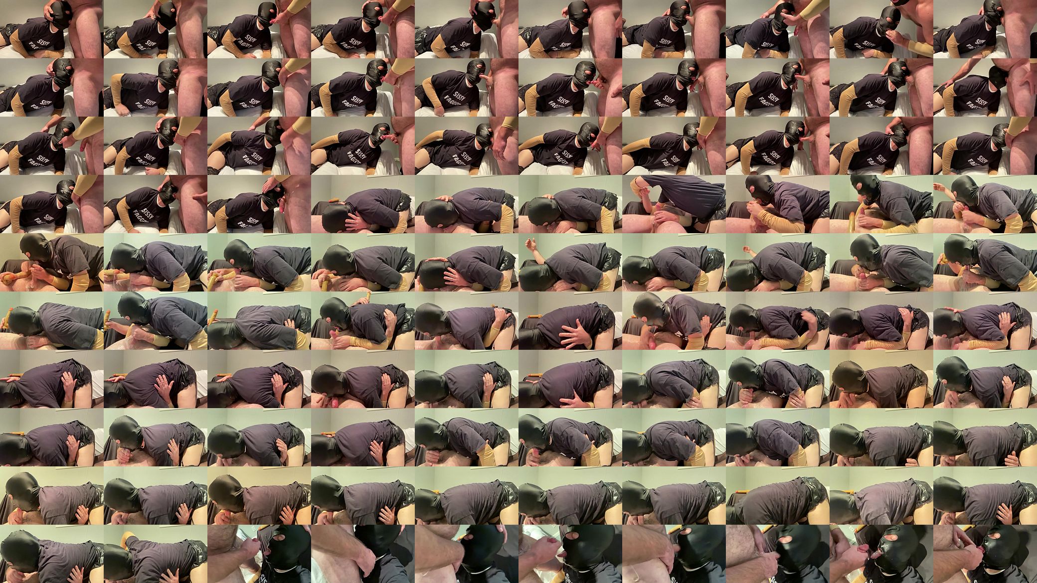 Some splashy sloppy head for alpha from his faggot 预览图