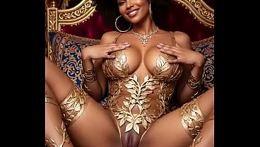 Ai girl in the nude