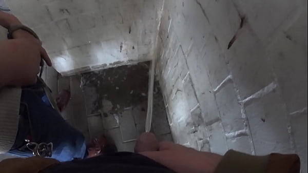 Download Video - pissing together in the parking garage with my best friend
