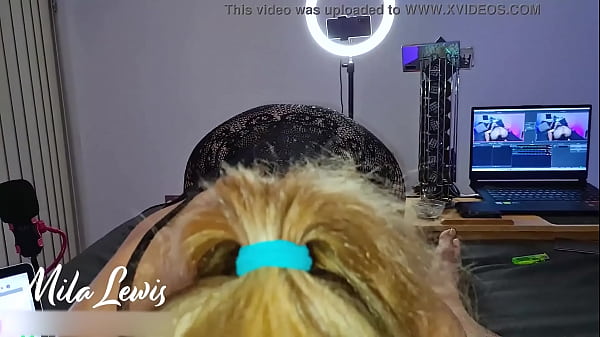 POV BJ In Sexy Black Lingerie