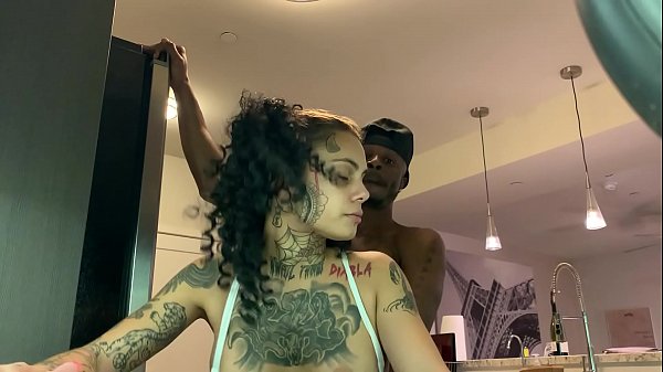 Sexy Latina Putting the Groceries away then take a Big Black Dick (Part 2)