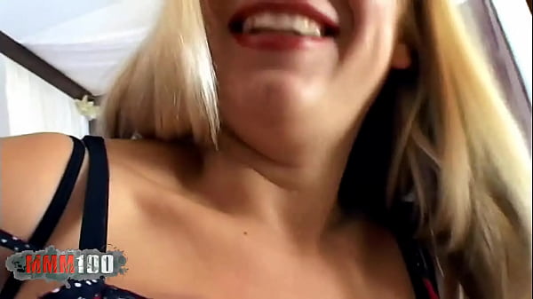 Fucking with a gorgeous Argentinian blonde with big tits Priscilla Pratz