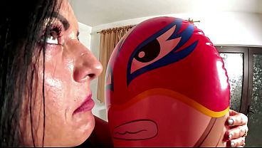 Inflatable Wrestler Cum Play. Dirty Talk, Doggy and Cum Licking preview