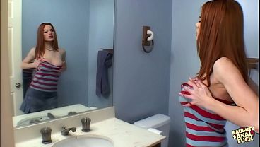 Roxetta the big tits madam pampers two boys in threesome double penetration anal cavity tasting.