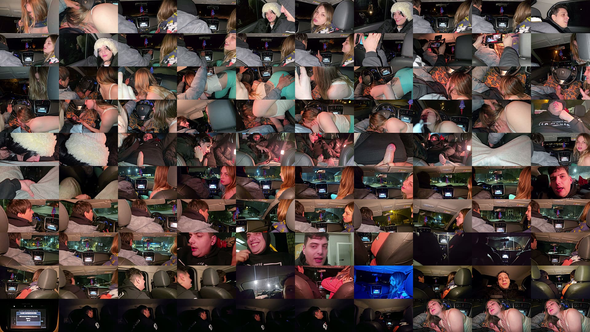 Dirty sluts sucking dick in the Uber before party! Knock Knock Stream 预览图