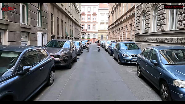 Download Video - Young lesbians Sissi and Mel have sex in public