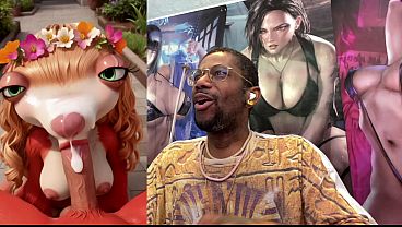 Thick Ebony Sucks, Fucks, Rides and Squirts on Longest Dick