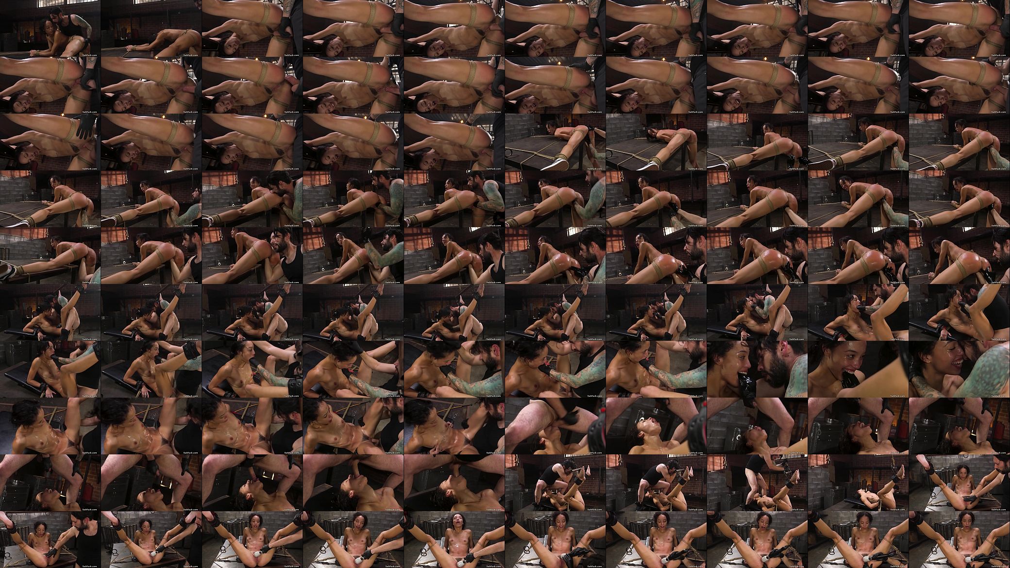 Hairy ebony slave is rough banged 预览图
