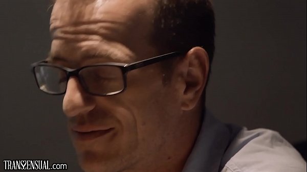 Download Video - TransSensual Aspen Brooks Fucks Officer Chad to Get Off&excl;