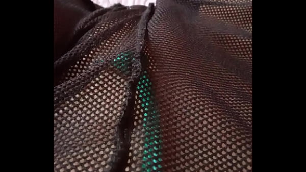 Flash fishnet shorts I see I don't see on the pussy Thumbnail