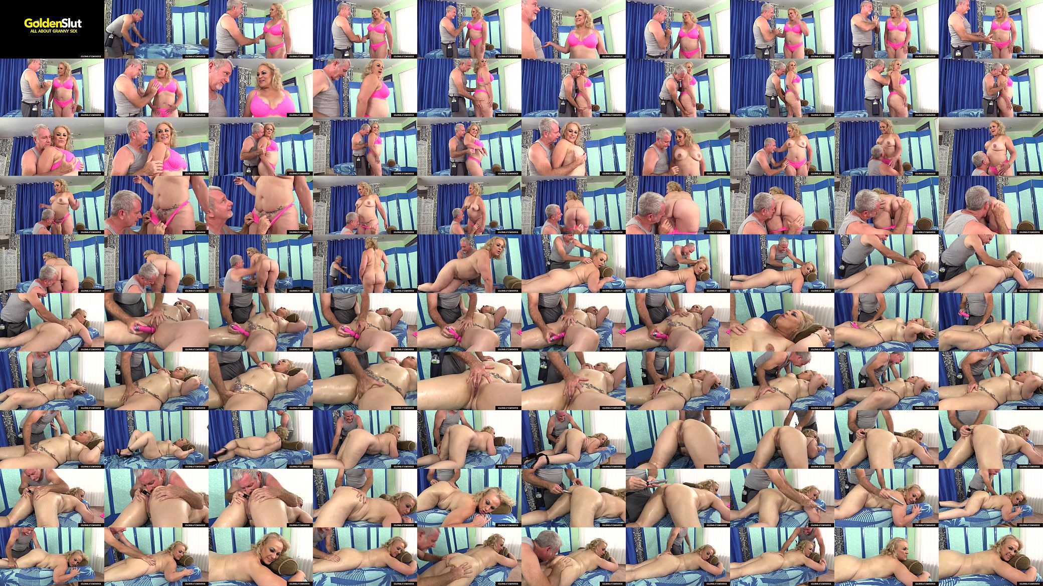 Older Blonde Summer Has Her Body and Genitals Massaged 预览图