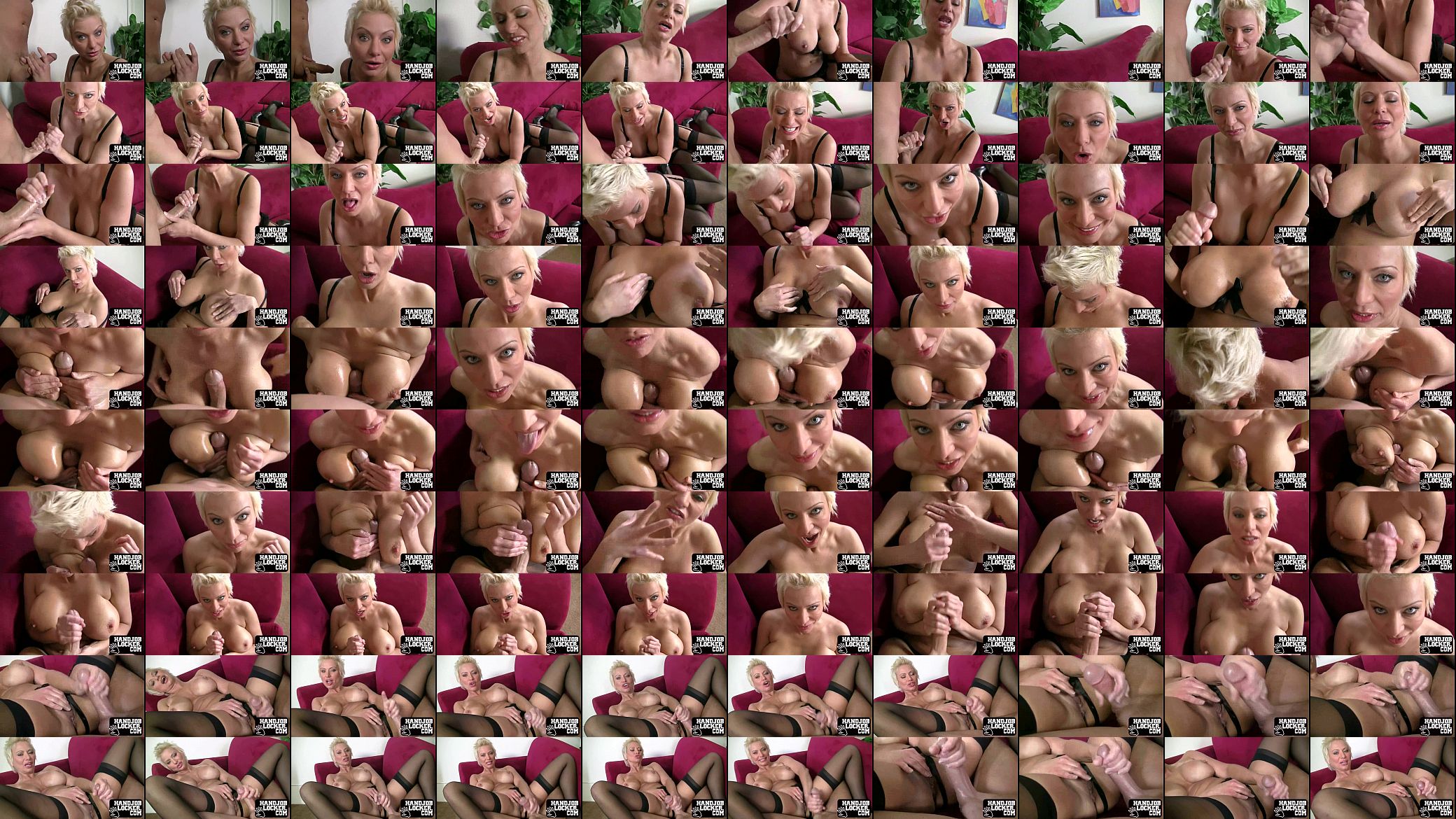 Blonde MILF handjob 预览图
