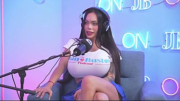 Juanbustos - NikolleLove, an Argentinean with HUGE MONSTROUS TITS, bathes in OIL and destroys her pussy until she orgasms.