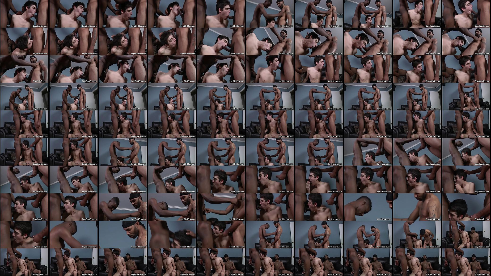 Blacks On Boys - Gay Hardcore Fuck Video 08 预览图
