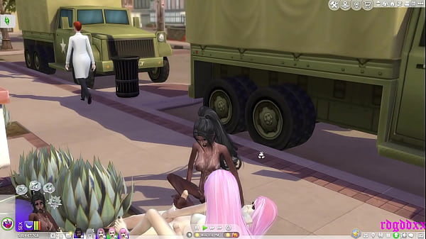 sims 4 ladyboy goddesses offending people in public