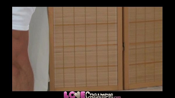 Love Creampie Innocent teen has her tight hole filled in hardcore massage