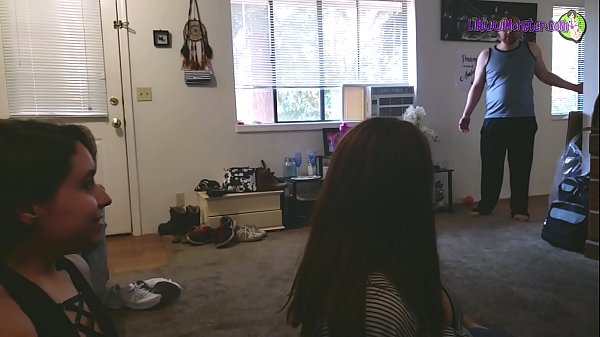 Download Video - I got caught playing with hubby while over at Paige Steele's for dinner&period;&period;&period;so she decided to join in on the appetizer&excl; Clip 1