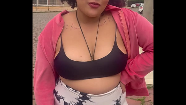 Chubby Girl Farting in Public While Walking &ndash; Can&rsquo;t Hold It