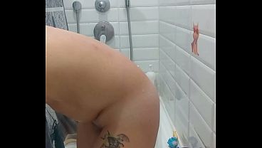 Shaving Hairy pussy, hairy asshole and legs