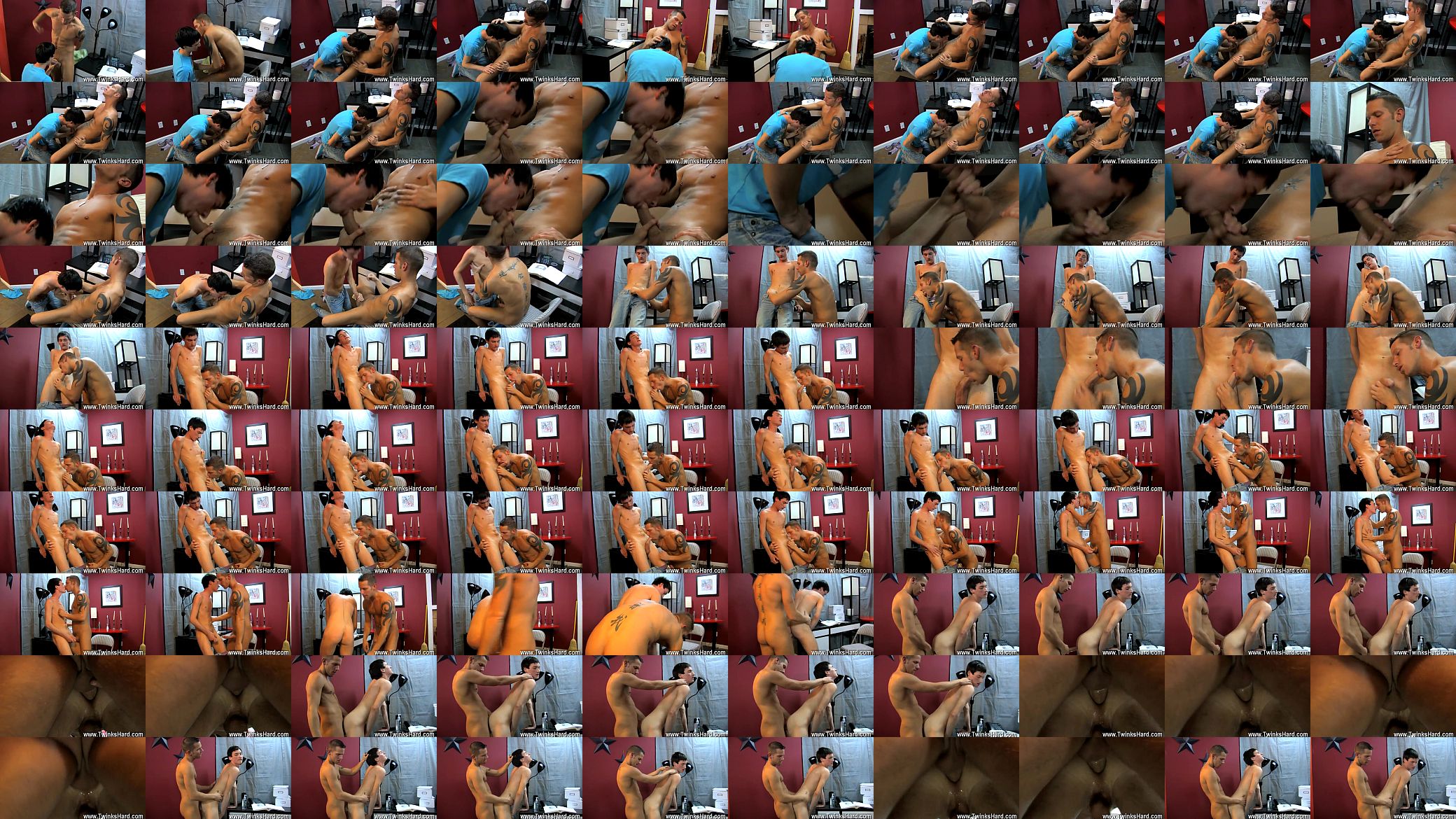 Gay porn After these 2 fellate each other&#039;s dicks, Noah arches over 预览图