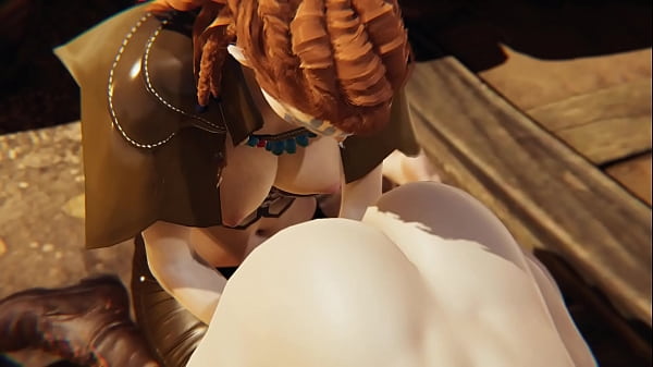 Horizon Zero Dawn - Aloy gets creampied - 3D Porn