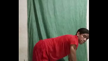 Excited and red