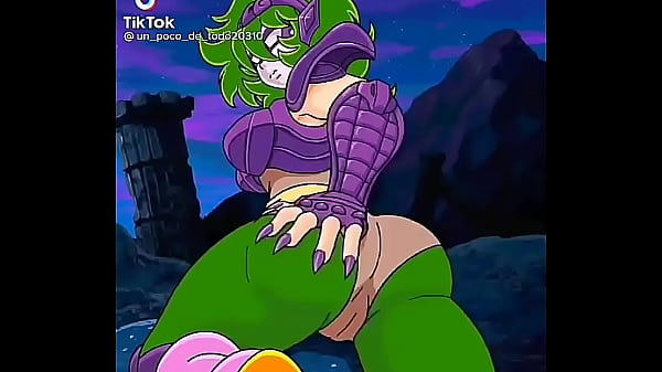 Cavalière Aux Cheveux Verts Et Son Cul Sexy