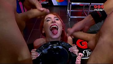 Teen Lia Louisa rocks the stage at GGG Sperm Studio