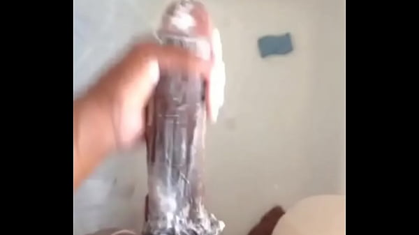 thumb taking a shower