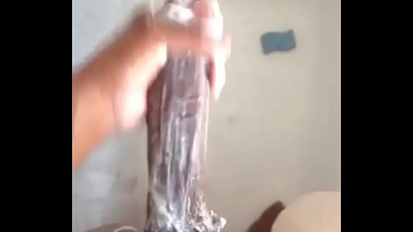 thumb taking a shower