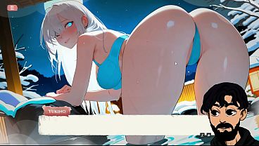 Monster Girls Onsen, We transport ourselves to a world full of horny yokai, compilation of scenes part 1