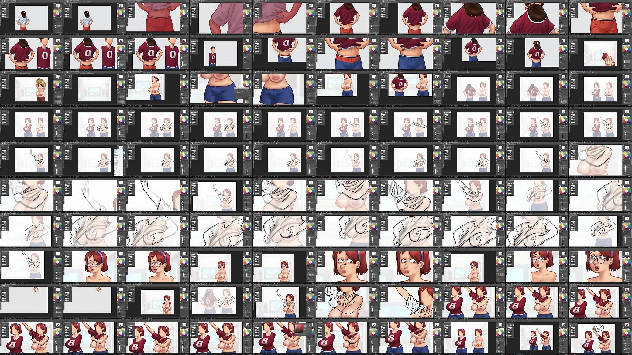 Stream Picarto DarkCookie Summertime Saga 20200618 预览图