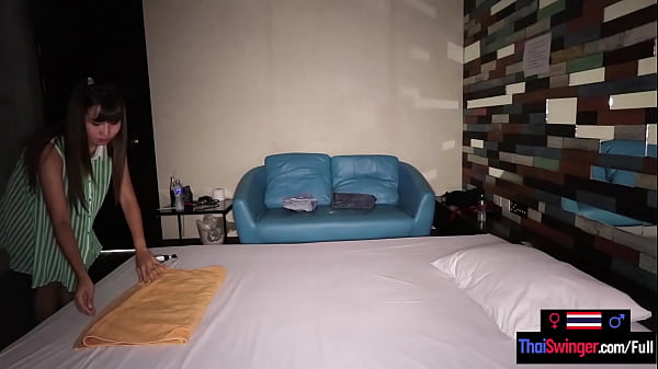 Sex massage with Thai amateur teen cutie who licked his asshole too