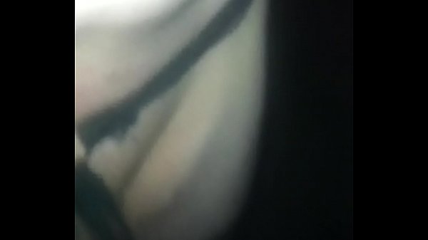 In the Wood only with G-String and Fishnet Stockings