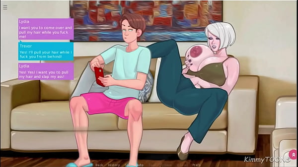 SexNotes - Cheating MILF rides stepson's fat cock