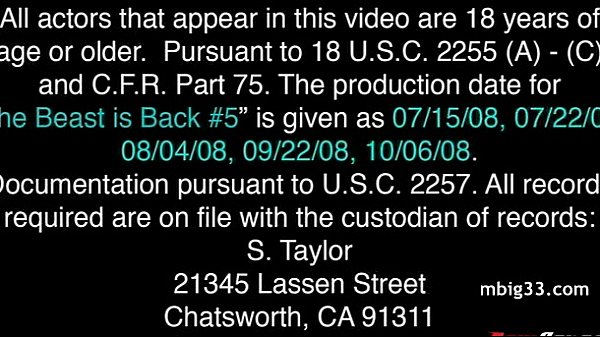 Hot girl speared by a black monster cock