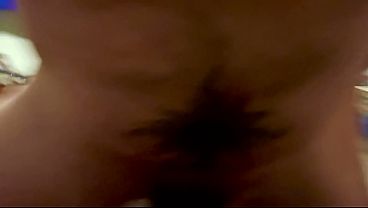 Down view and face camera masturbation with toys