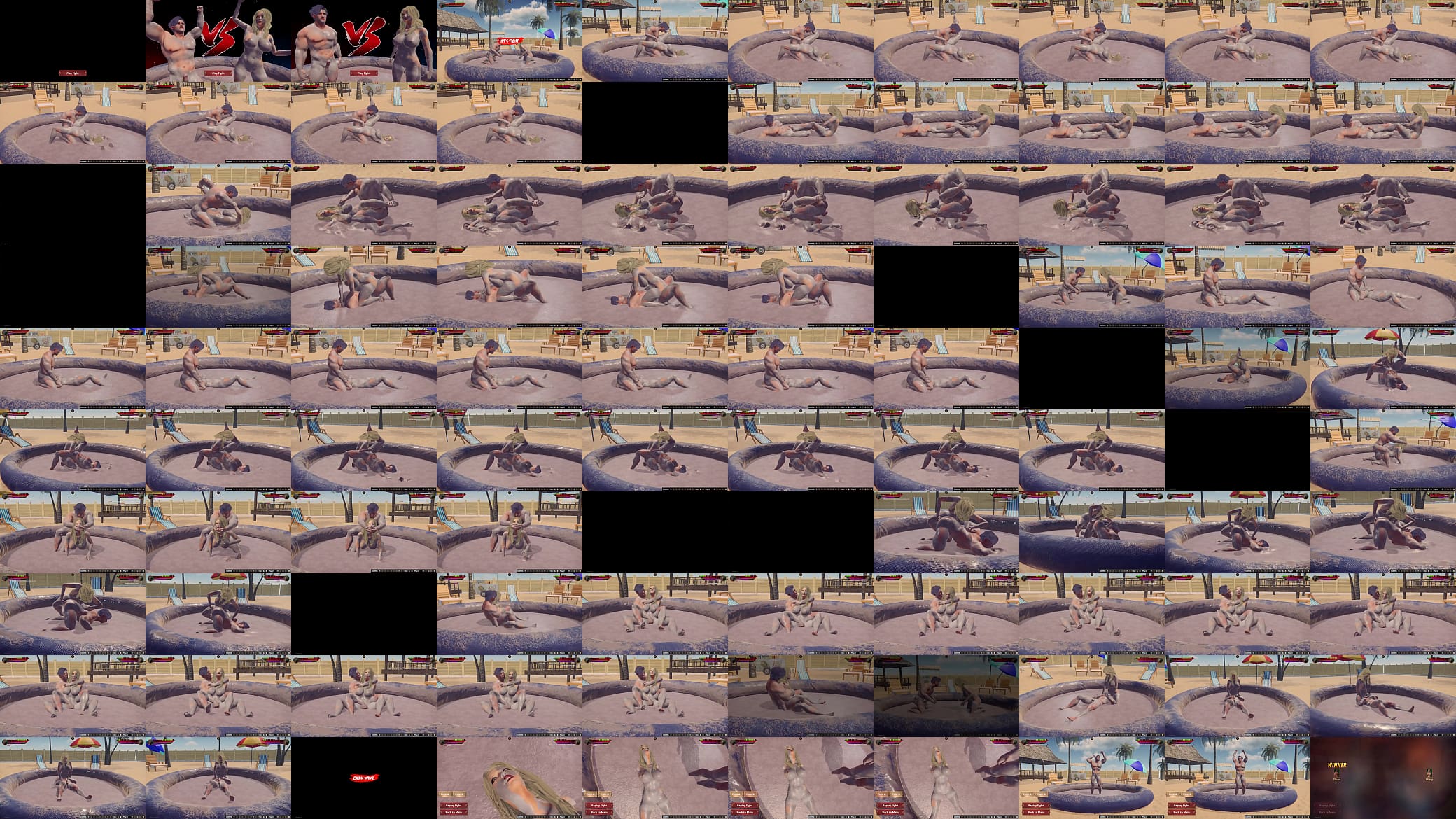 Misty vs Okan (Naked Fighter 3D) 预览图