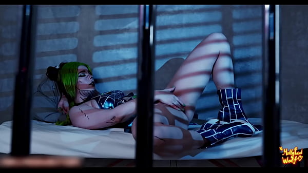 Jolyne Cujoh caught masturbating. -