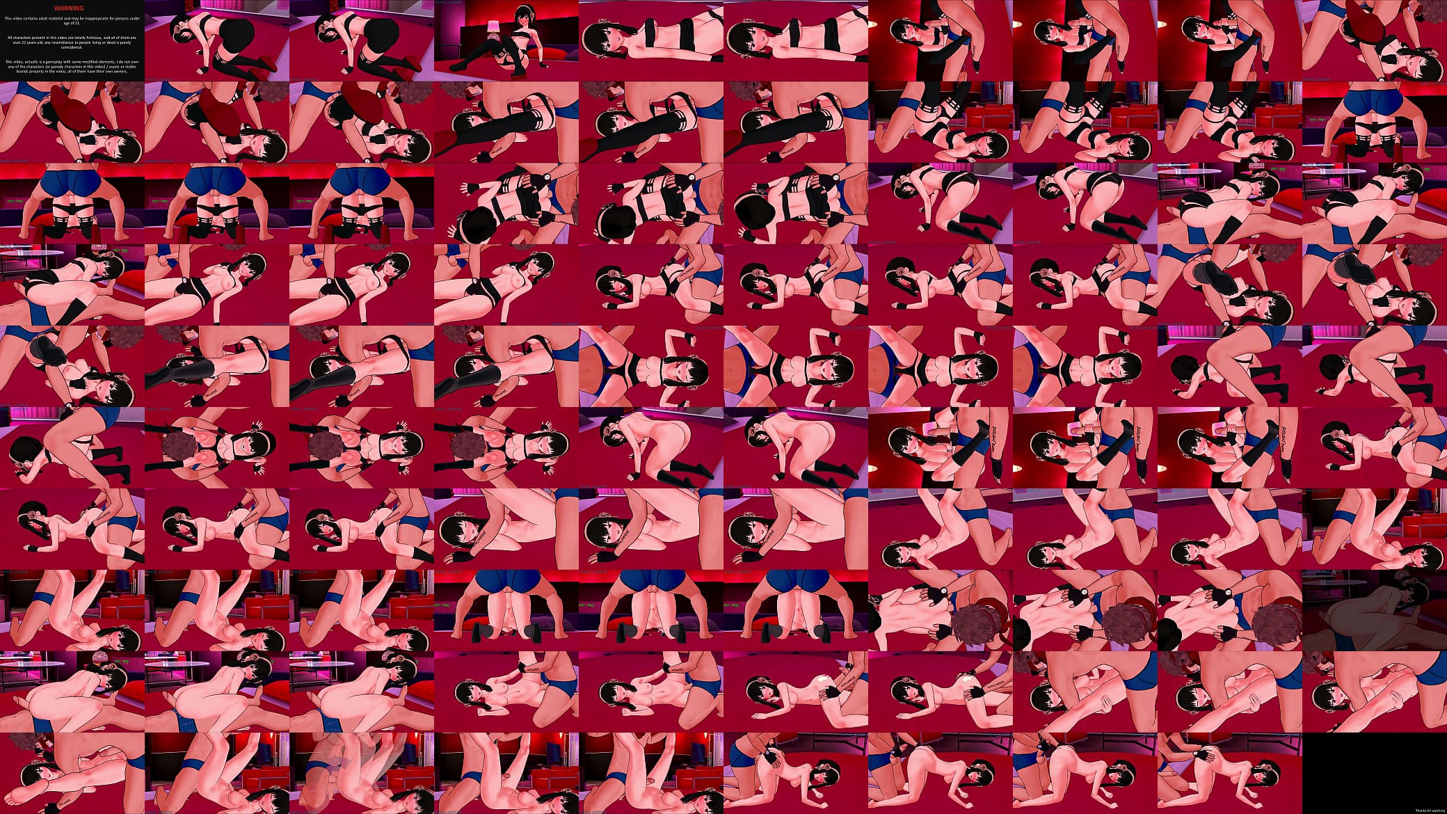 Yor Forger (spy x family) in Love Hotel mission 预览图