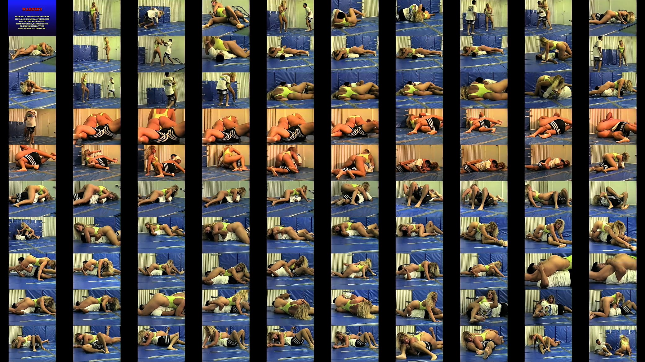 Flamingo Mixed Wrestling Joy vs John mw047-01 预览图