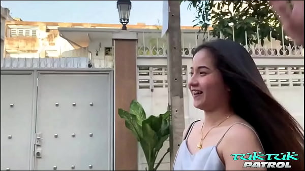 Returning cute Thai girl Nate takes 3rd spermload from Tuk Tuk Patrol