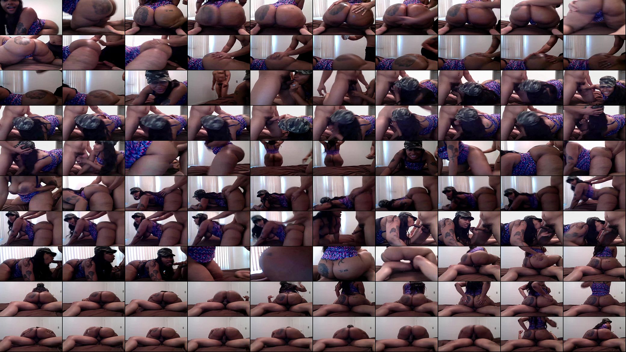 black bbw fucked in cam 预览图