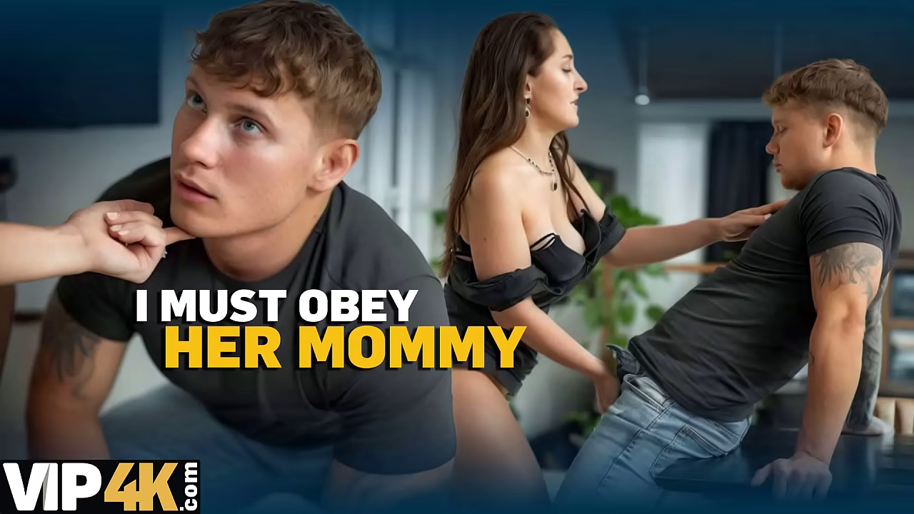 MOMMY4K. MILF is showing how to lick properly