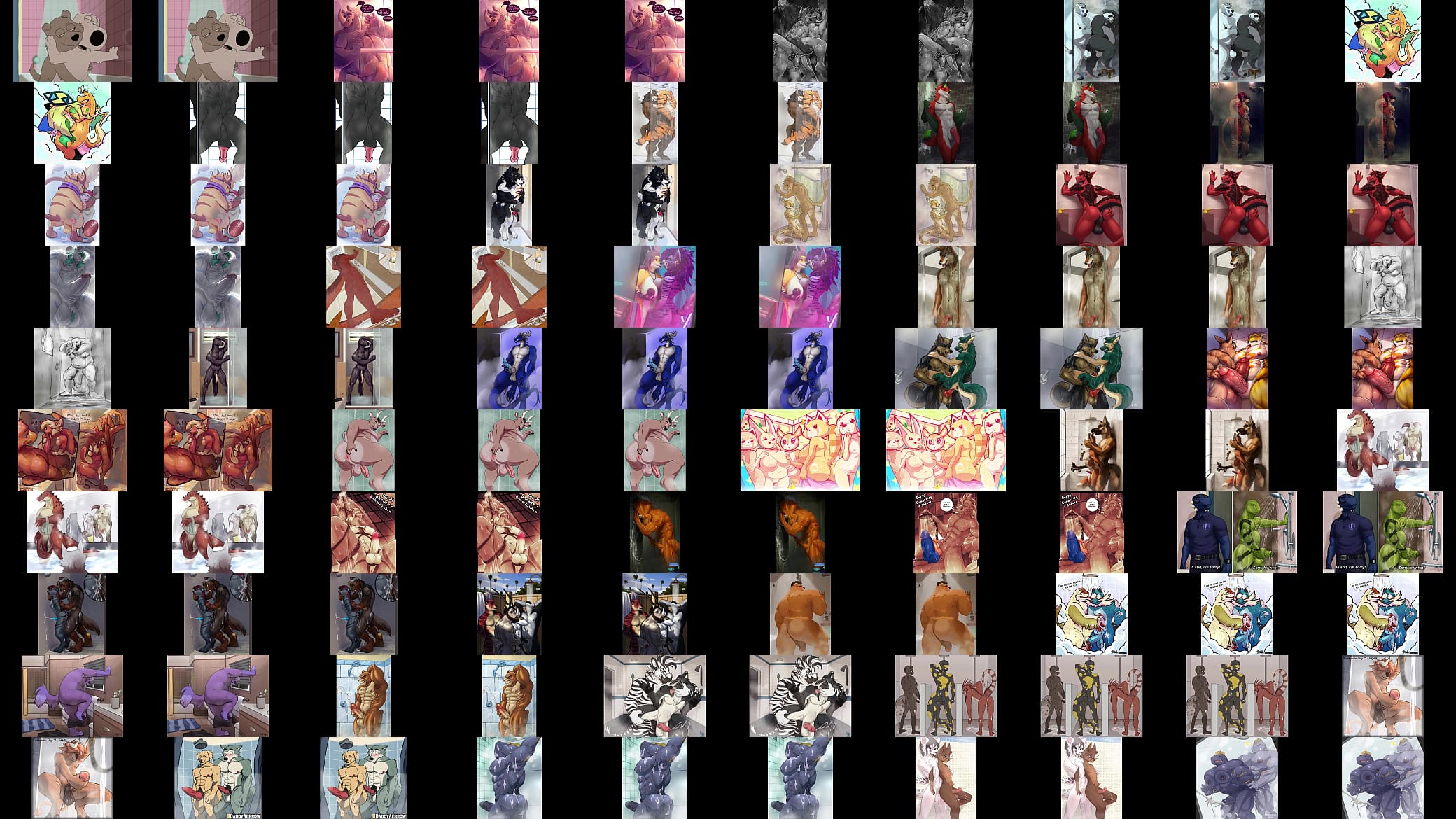 Gay Furry Porn Compilation (Shower Sex Edition) 预览图