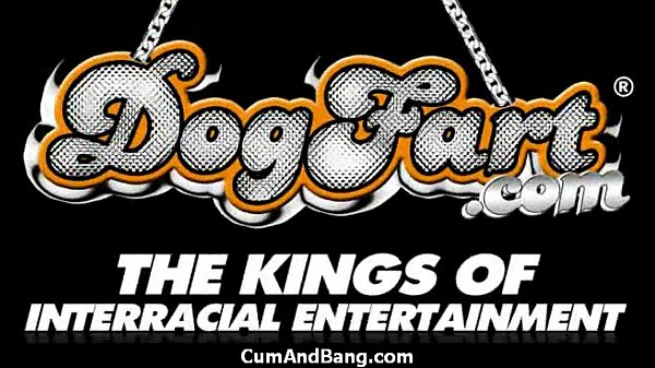 Interracial group blowjob from a ebony slut 3