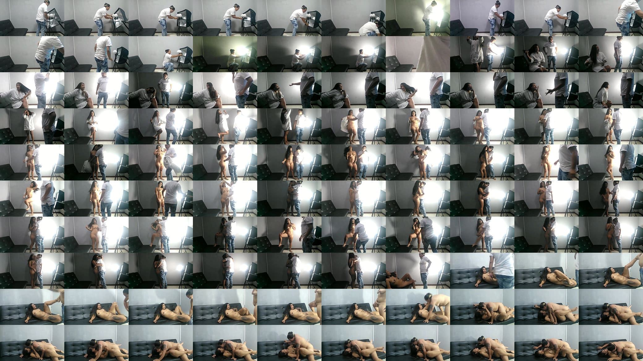 me pongo cachonda al hacerle una sesi&oacute;n de fotos a una modelo gordita con culo enorme, no aguante y me le insinu&eacute; 预览图