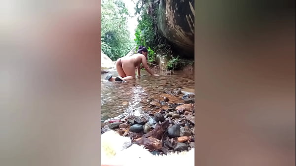 A guy invited me to the river and fucked me really good. The bastard made me SUCK IN THE RIVER AND FUCKED ME DOGGY STYLE. CREAMPIE alexachris20