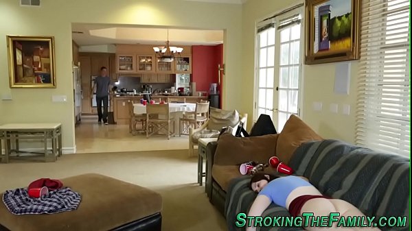 Cock jerking stepsis teen